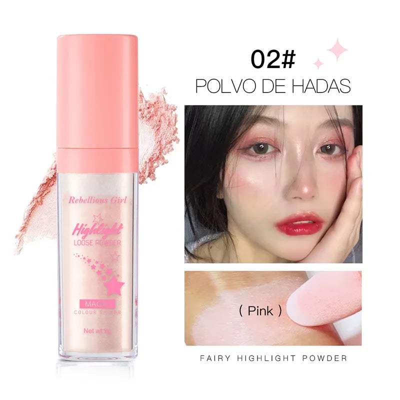 Fairy Shimmer Highlighter Powder-Glitter Wand