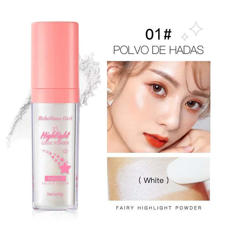 Fairy Shimmer Highlighter Powder-Glitter Wand