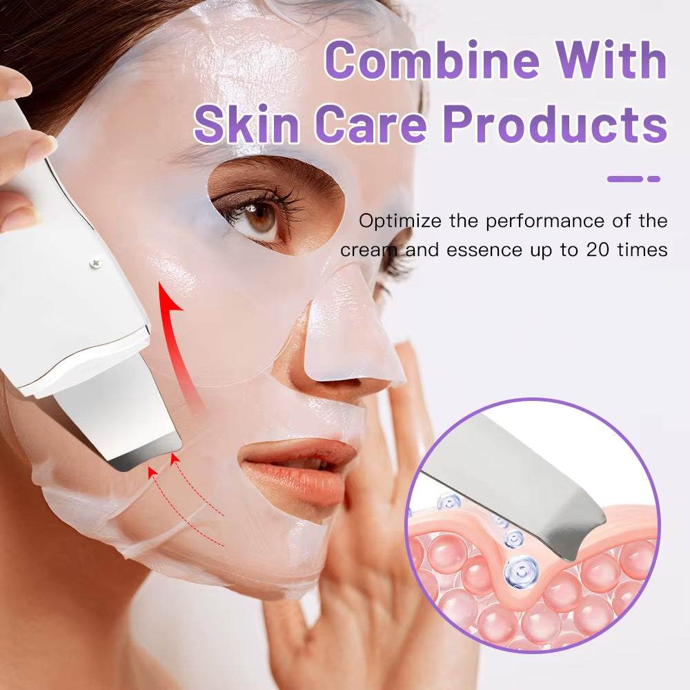 Electric Ultrasonic Face Scrubber