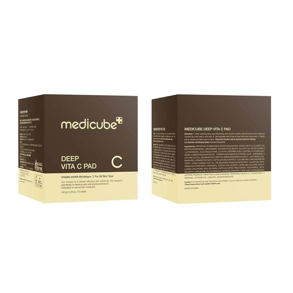 Deep Vita C Facial Toner Pad