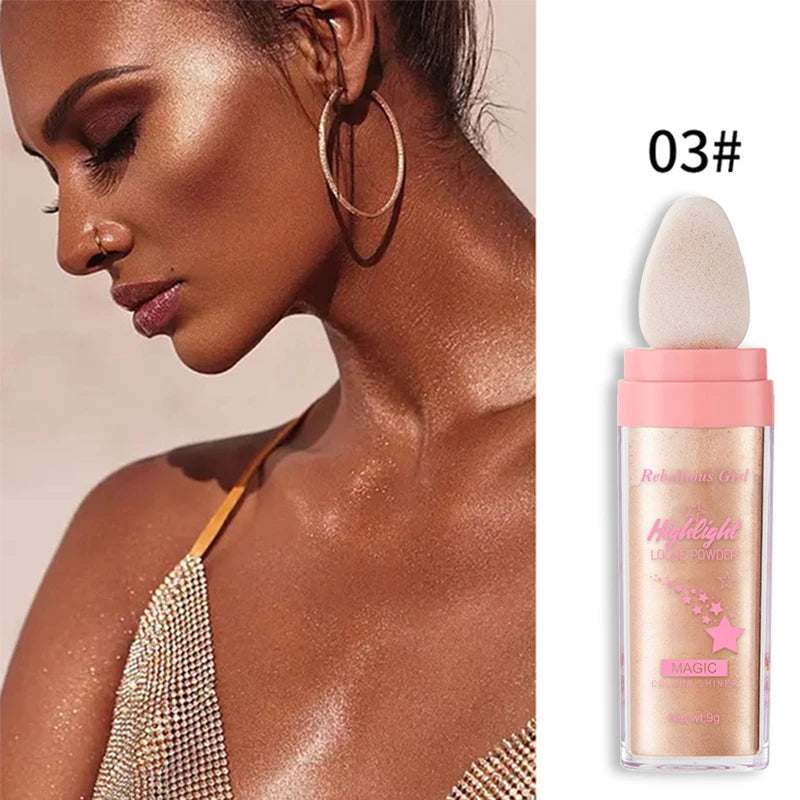Fairy Shimmer Highlighter Powder-Glitter Wand