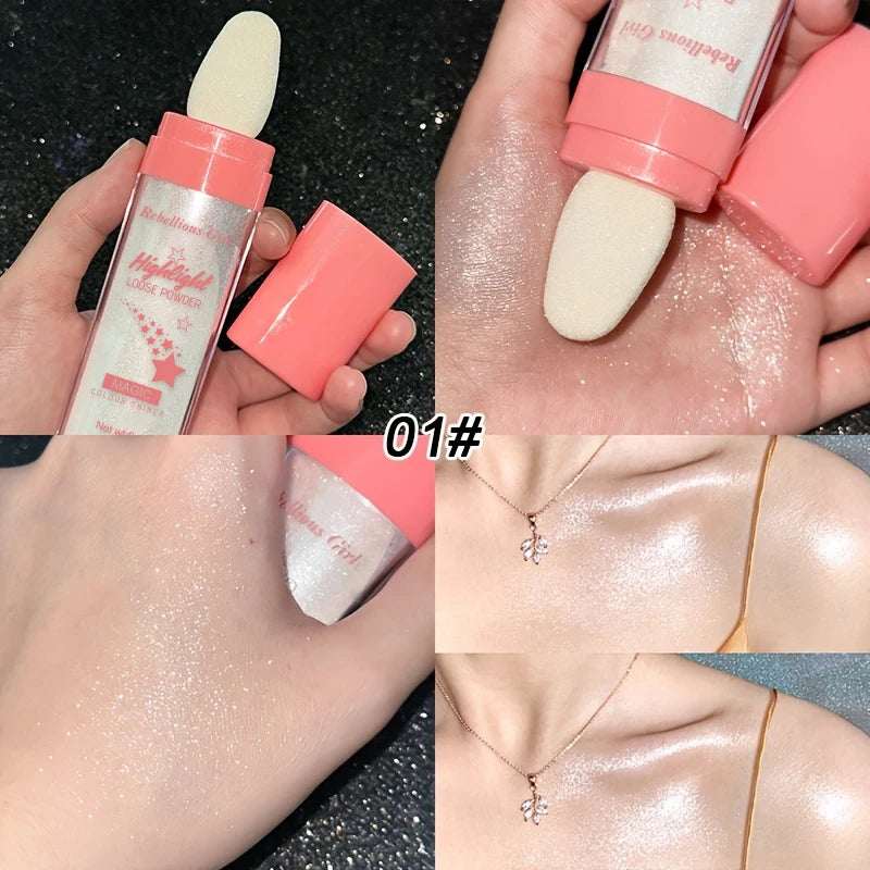 Fairy Shimmer Highlighter Powder-Glitter Wand