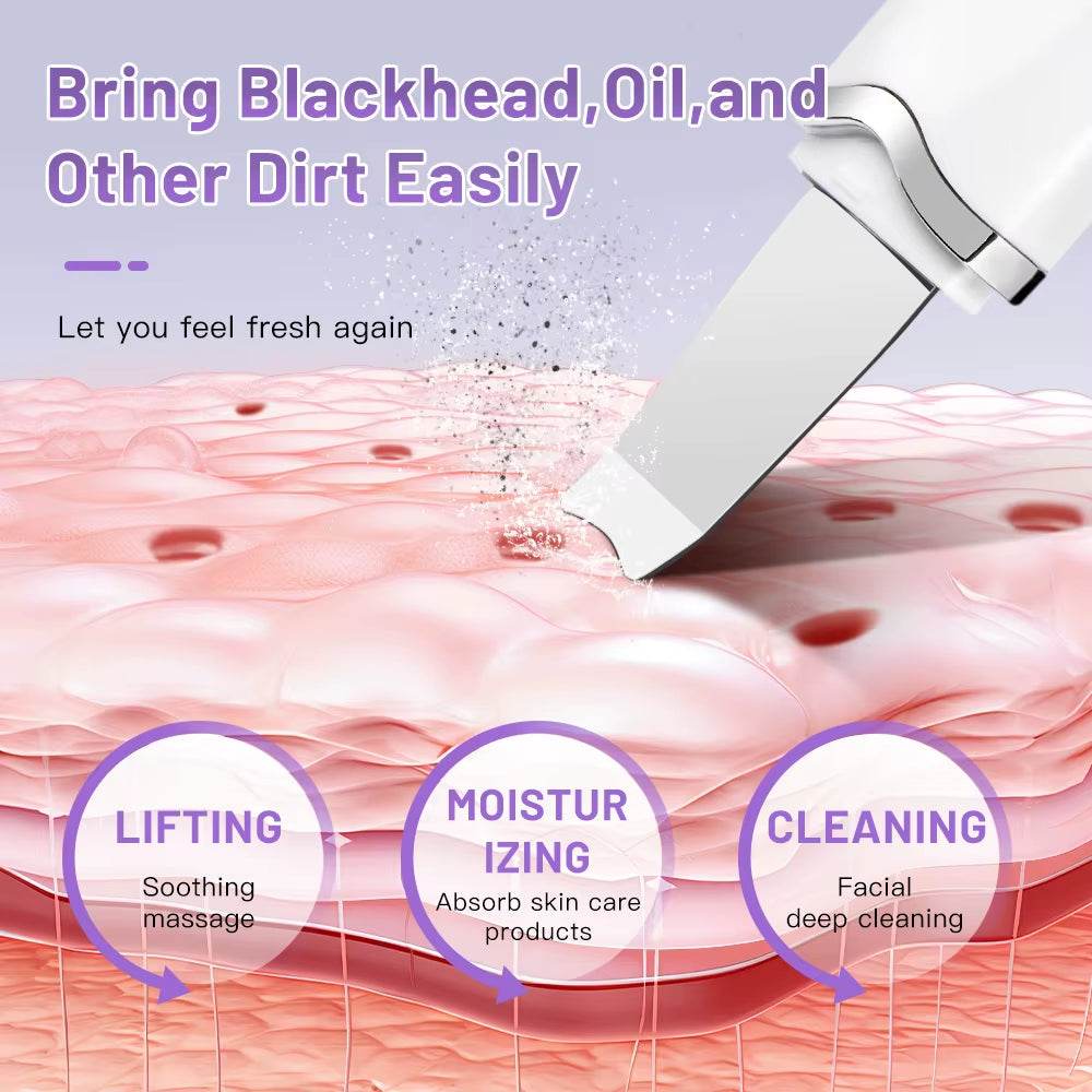Electric Ultrasonic Face Scrubber